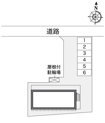 ★手数料０円★高崎市江木町　月極駐車場（LP）